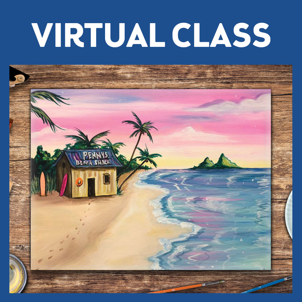 LIVE INTERACTIVE VIRTUAL CLASS - SUPPLIES INCLUDED